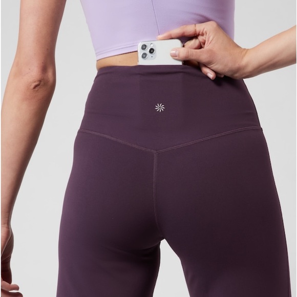 ATHLETA Elation Wide Leg Pant // Deep Crocus Violet #798650 - Picture 4 of 9